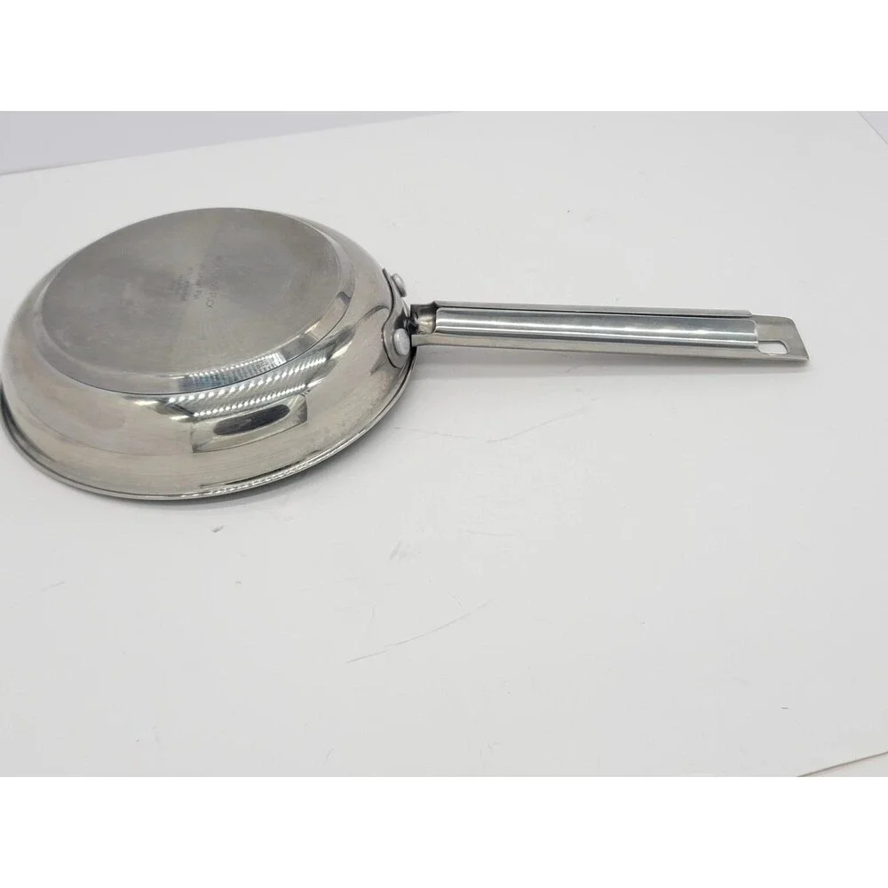 Wolfgang Puck Bistro Collection 8” Stainless Steel Omelet Pan/ Skillet